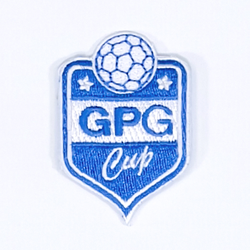 Embroidered patches for the GPG cup