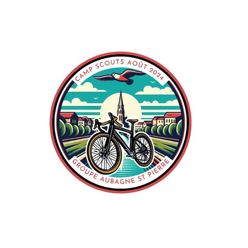 Bicycle Scout Camp Logo