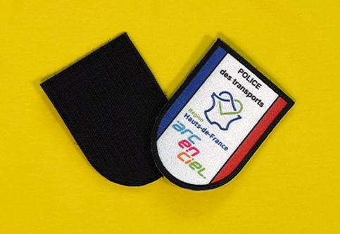 Velcro patches for the Rainbow Transport Police