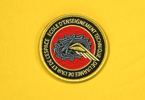 Embroidered badges for the Air and Space Force School