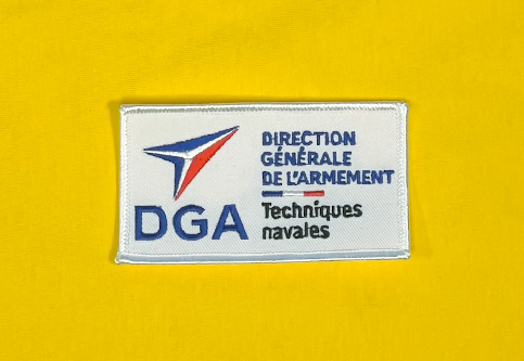 Embroidered patches for the members of the DGA