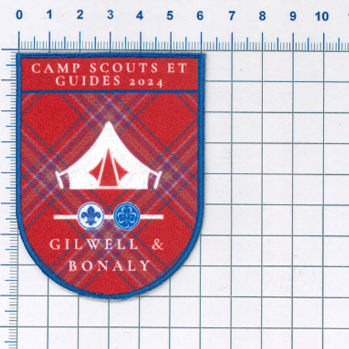 Proof for the Gilwell & Bonaly guide and scout emblem