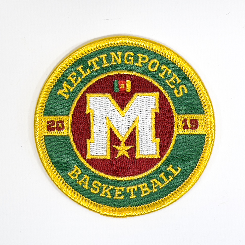 Meltingpotes Basketball crest embroidery