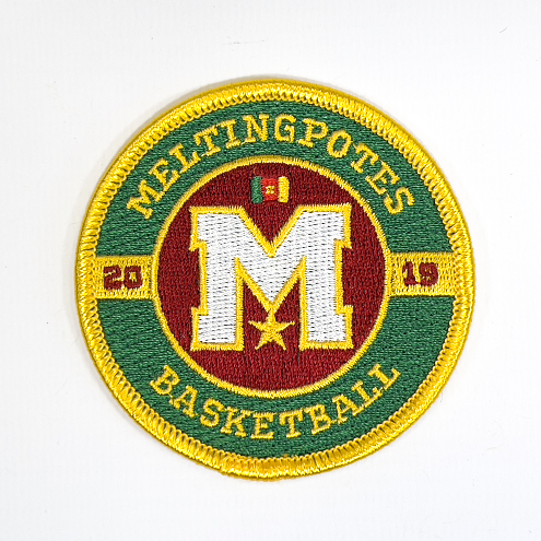 Meltingpotes Basketball crest embroidery