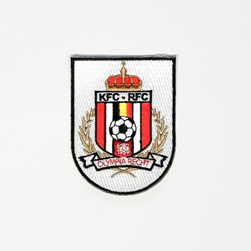 100% Embroidered Badge K.F.C. Olympia Recht