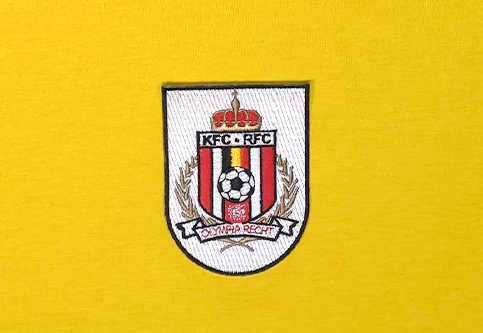 100% Embroidered Badges for the K.F.C. Olympia Recht Football Club