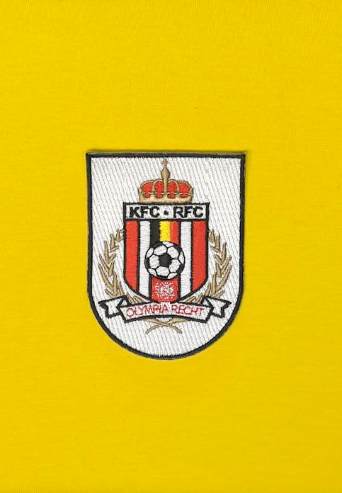 100% Embroidered Badges for the K.F.C. Olympia Recht Football Club