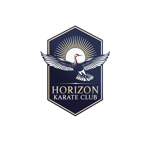 Logo for the Horizon Karate Club.