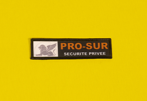 Sublimated Badge for Pro-Sur Securite Privée Security Agency