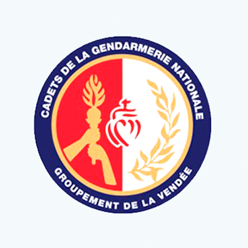 Vendee National Gendarmerie Cadets logo