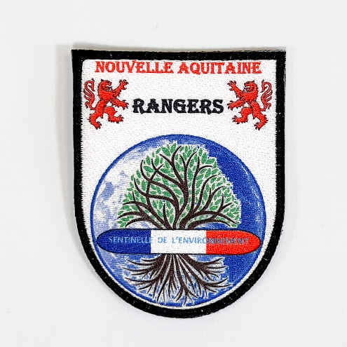 New Aquitaine Rangers sublimated patch
